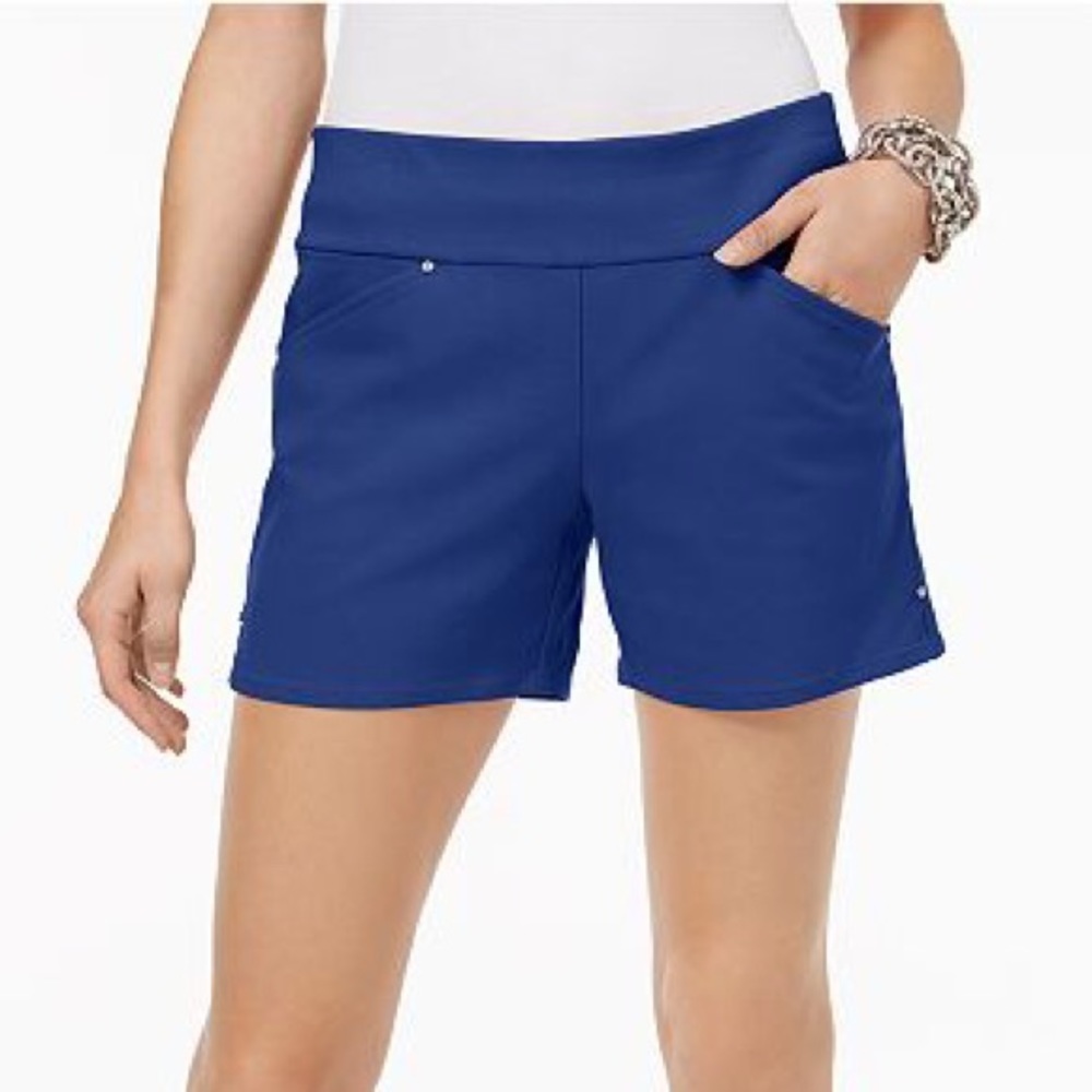 Blue INC Pull On Shorts
